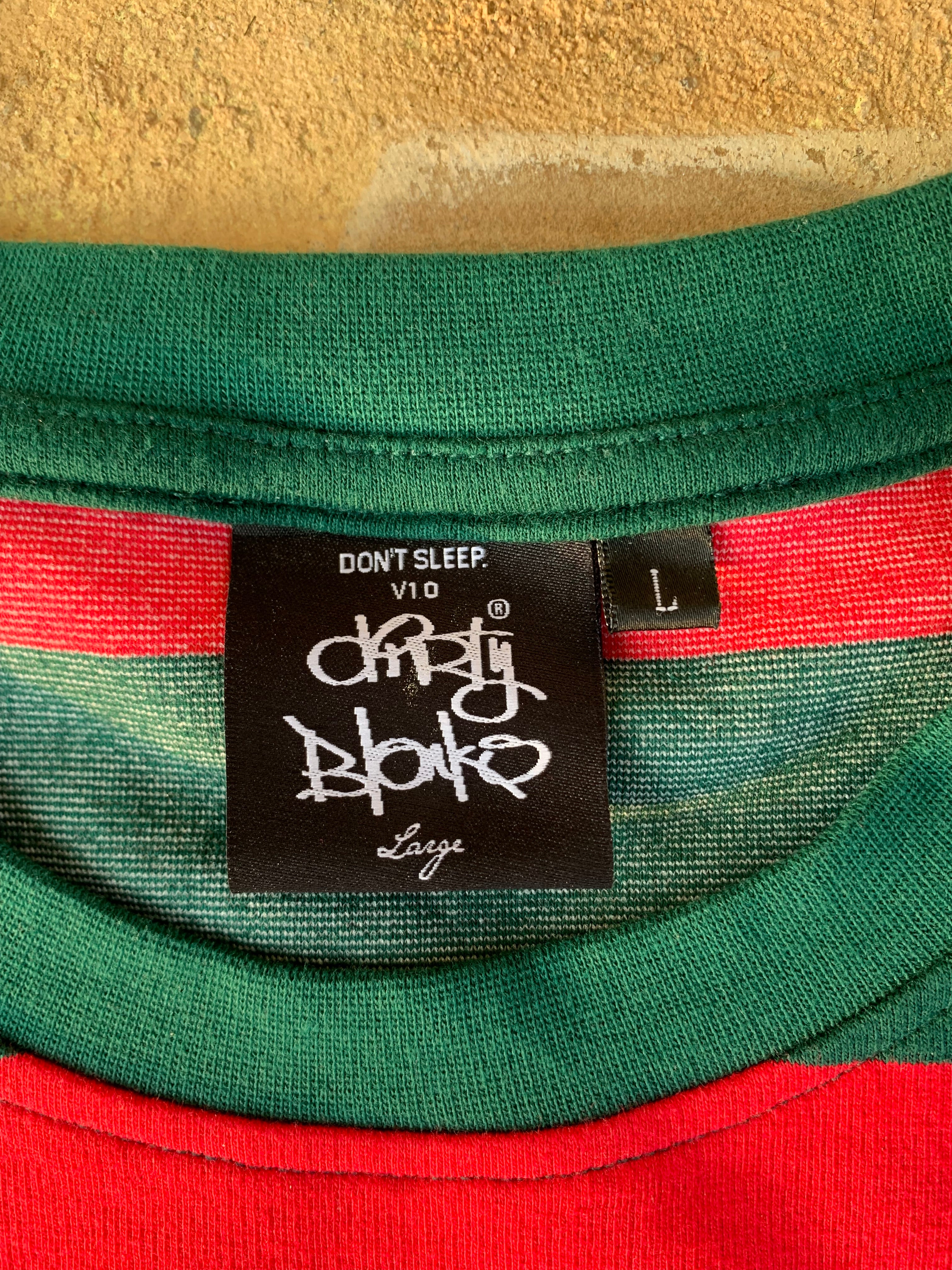 freddy kreuger reimagined striped tee